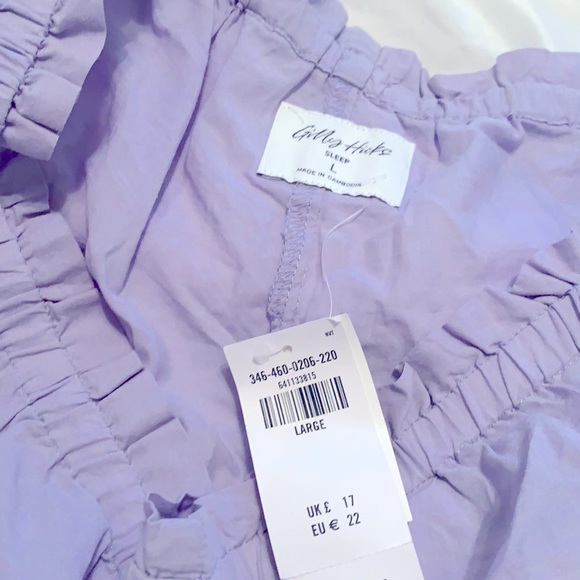 🔥4 for $30 NWT Gilly Hicks Sleep Shorts with Lace in Lavender 💜 - Picture 6 of 8